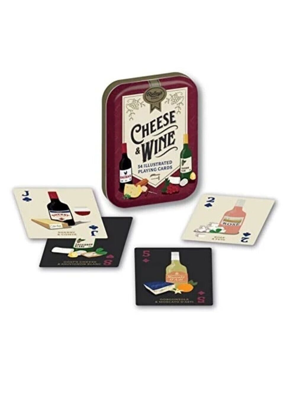 ($6) Ridley's Games - Cheese & Wine Playing Cards